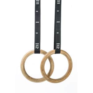 wooden gymnastic rings