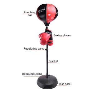 kids punching ball